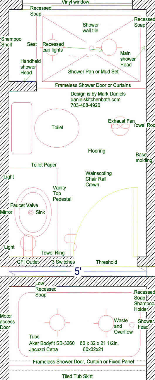 small bathroom remodeling design idea